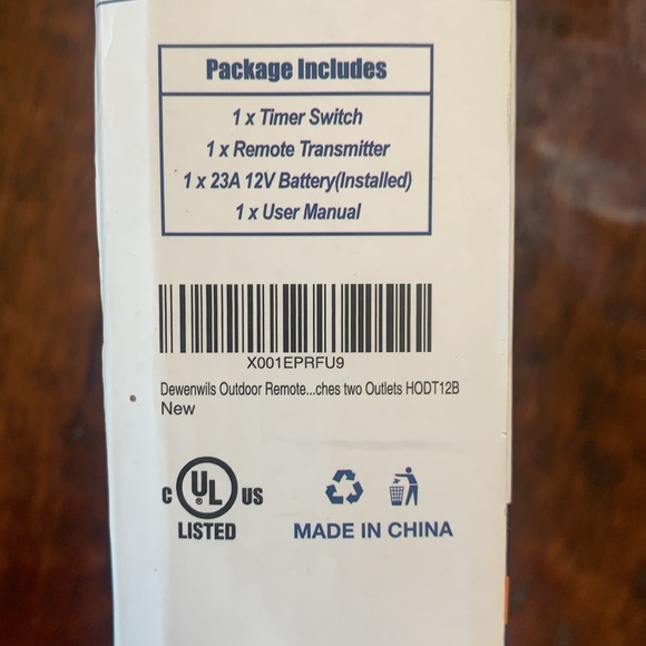 Outdoor/Indoor Remote Control Countdown Timer. New - Picture 4 of 11